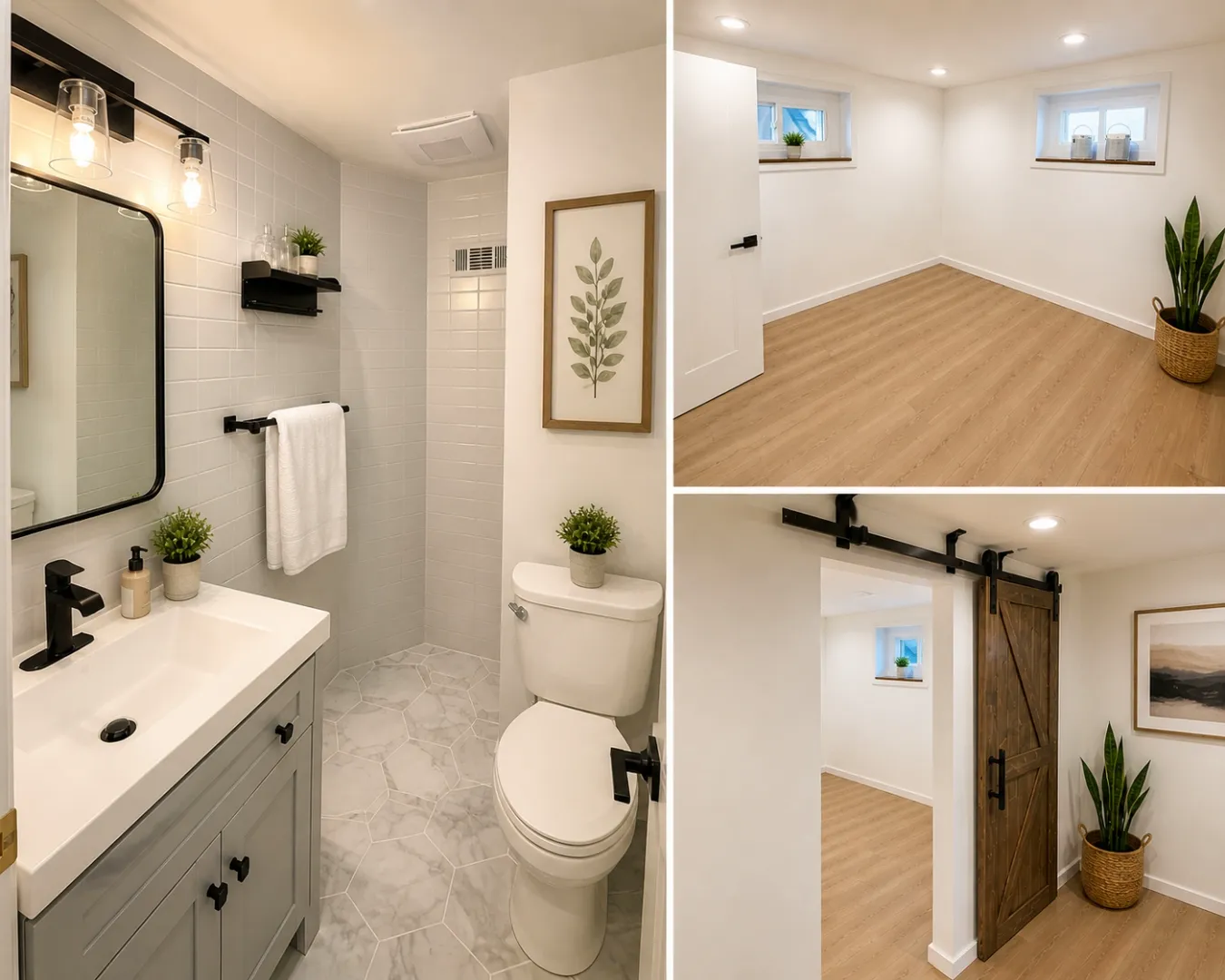 Finished basement